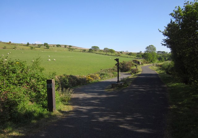 A path through the Granite Way cycle route 