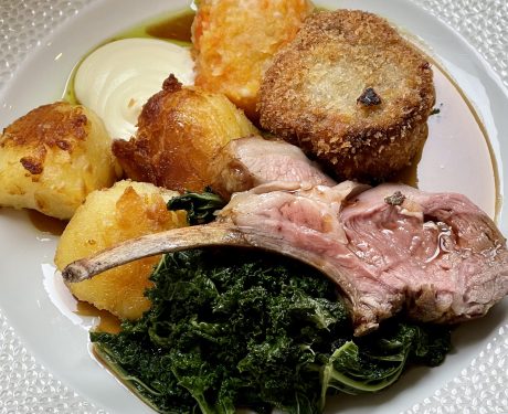 Sunday Roast Lamb Mother's Day Special Event Mill End Hotel Chagford Dartmoor