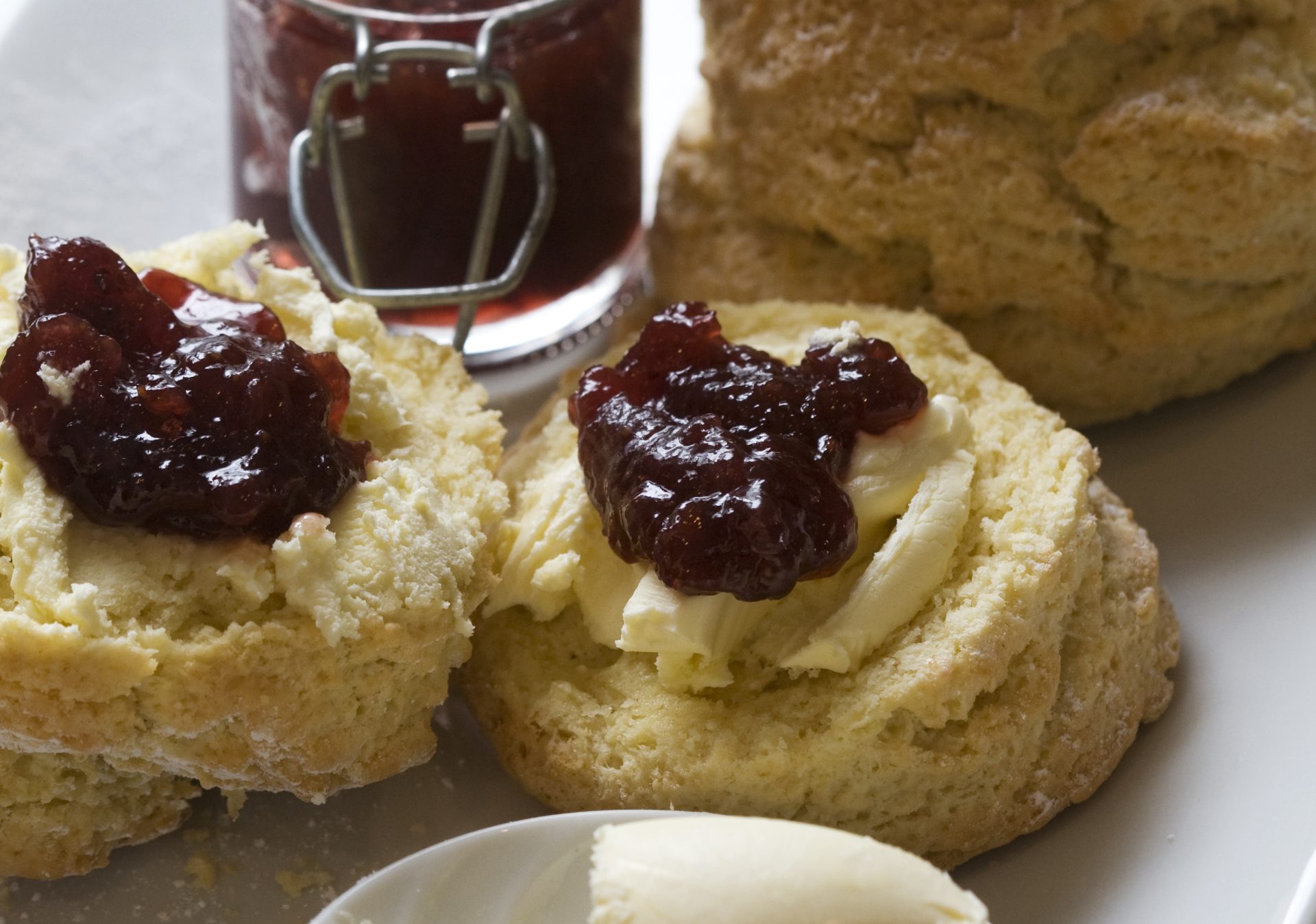 Scones at the Mill End restaurant

